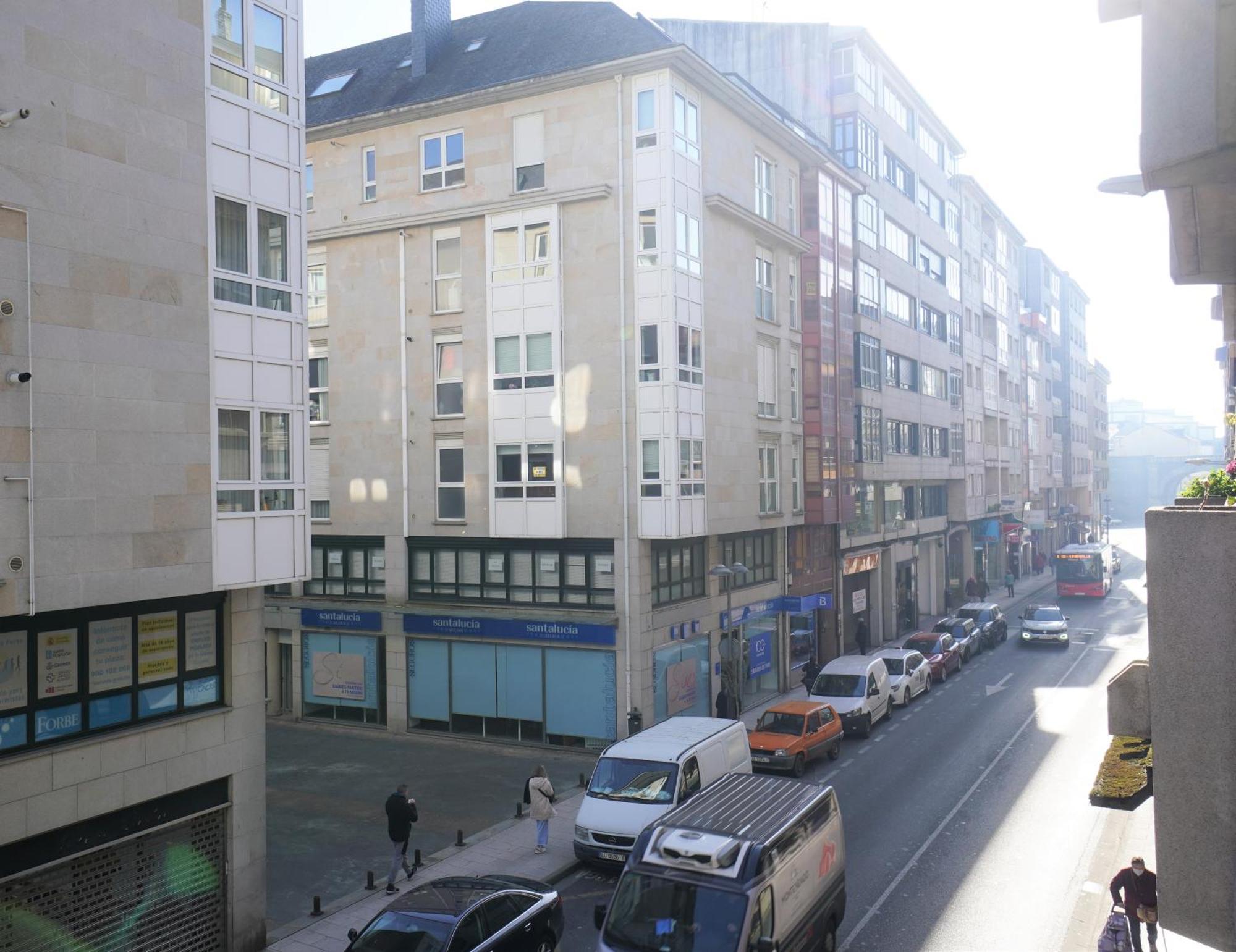 Centro Ciudad Lejlighed Lugo Eksteriør billede